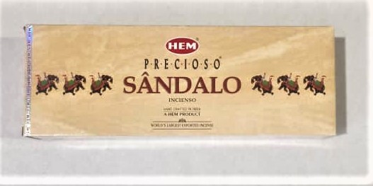 CAJA DE INCIENSO SANDALWOOD HEM-102