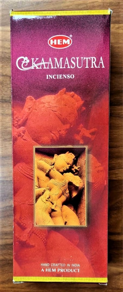 CAJA DE INCIENSO DE VARITA KAMASUTRA HEM-58 
