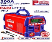 Máquina de soldadura inverter MMA/TIG (Inverter MMA/TIG Lift welding machine). ULWDEM20611