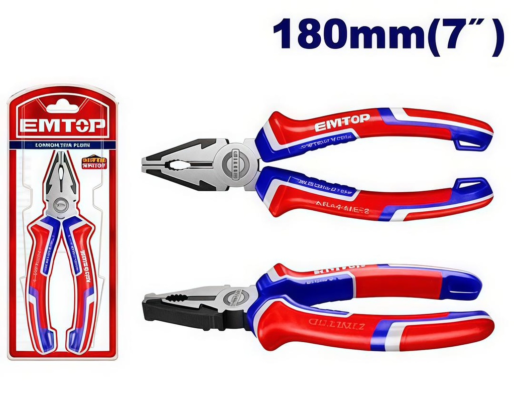 Pinzas combinadas 7" (Combination pliers). EPLRC0711