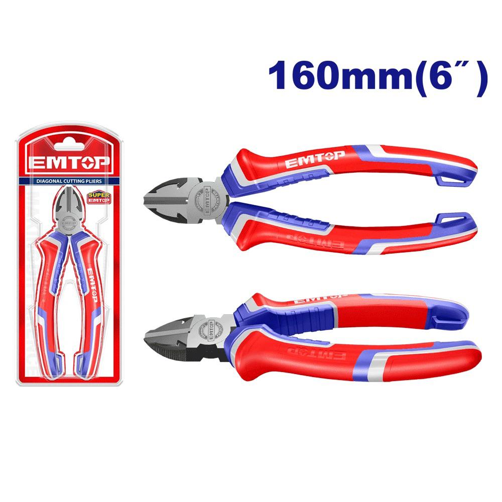 Pinzas de corte diagonal 6" (Diagonal cutting pliers). EPLRD0611