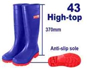 Botas de agua talla 43 (Rain boots). ERBTL043