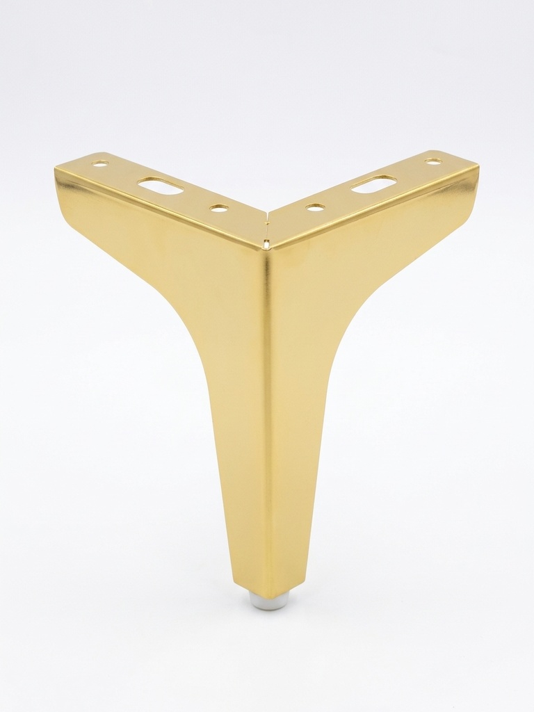 PATAS METÁLICAS PARA MUEBLES, COLOR DORADO, DE 150MM DE ALTURA, HW-826-GOLD.