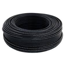 ROLLO DE CABLE ELECTRICO 10AWG (NEGRO) 