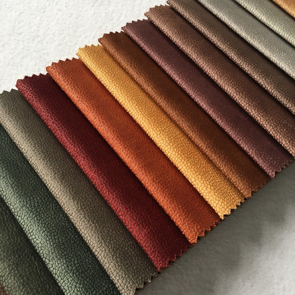 TEJIDO MICROFIBRA PARA TAPICERÍA, 1.50M (60")DE ANCHO 100% POLIÉSTER, LISO COLORES SURTIDOS.