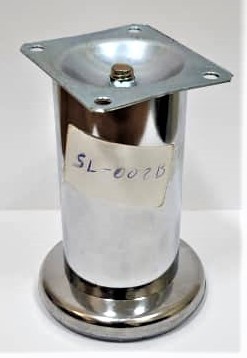 PATA RECTA PLATA DE 10 CM (CAJA X 120U)