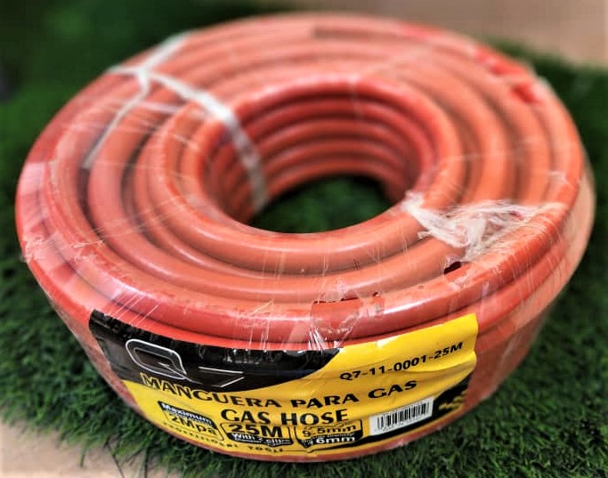 MANGUERA PARA GAS 25M. X 9.5MM X 16MM-Q7 