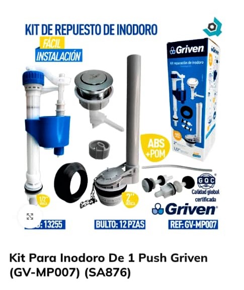 SET COMPLETO DE REPARACION, MARCA GRIVEN