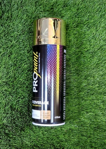 [SC-059] POTE DE PINTURA EN SPRAY-PRO PAINT- COLOR ORO BRILLANTE