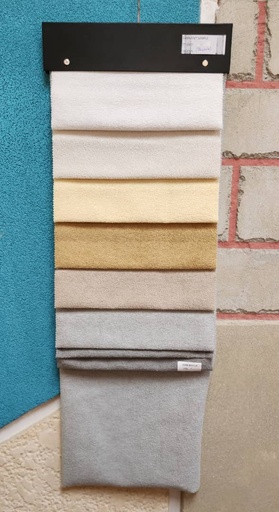 [E327-TT0907] TEJIDO BOUCLE PARA TAPICERÍA, 1.50M (60") DE ANCHO, 100% POLIÉSTER, LISO COLORES SURTIDOS.