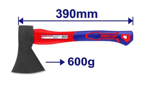 [EHAMAX0600] Hacha 600g (Axe). EHAMAX0600