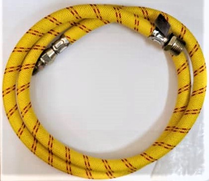 [Q7-11-GH15] SET DE MANGUERA PARA GAS CON ADAPTER 1.5M. X 1/2"X3/8"-Q7 