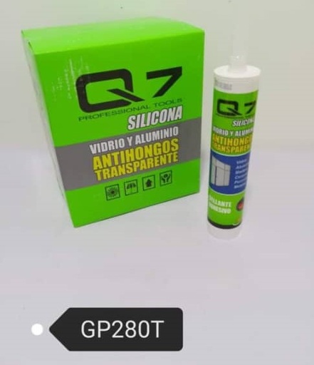 [Q7-729] SILICONA MULTIUSO POLIURETANO- NEGRA-280ML-Q7