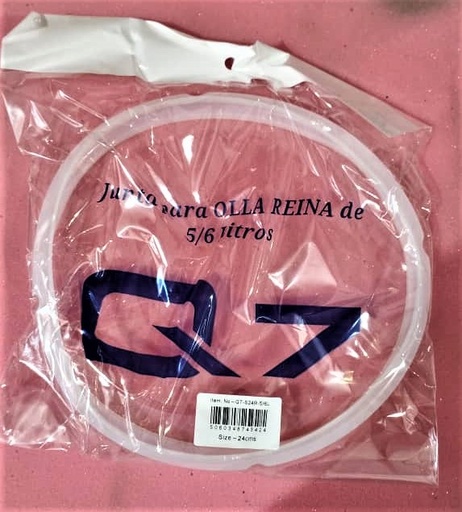 [Q7-S24R-5/6L] JUNTA P/ OLLA REINA DE SILICONA MJ-5/6L -
Q7