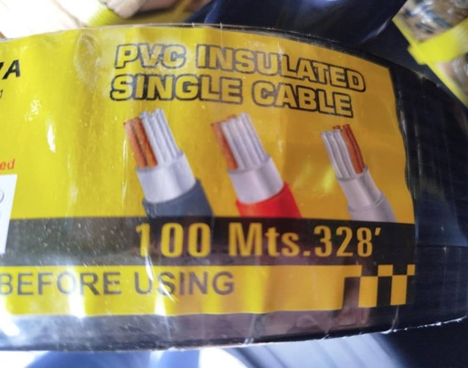 [Q7-COX305MN-BLACK] CABLE COAXIAL RG-6- 305M.-NEGRO-Q7-LUMINA 