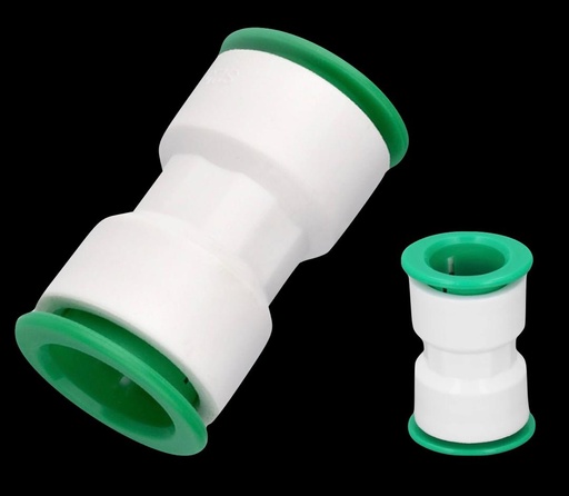 [PLAST.CON-LINYIV-3] NUDO PLÁSTICO DE 1" DE DIÁMETRO CON CONECTOR RÁPIDO EN AMBOS EXTREMOS